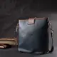 Симпатичная сумка для женщин на каждый день из натуральной кожи Vintage 22346 Синяя