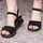Женские босоножки Fashion Copper 3029 41 размер 26 см Черный