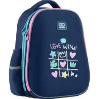 Рюкзак GoPack Education полукаркасный GO23-165M-2 Love winsі!