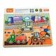 Деревянная рамка-вкладыш Viga Toys Спецмашины 56439