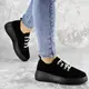 Кеды женские Fashion Callie 2184 41 размер 26 см Черный