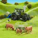 Набор Britains Модель трактора Valtra с аксесуарами и фигурками 1:32 (43323)