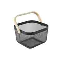 Корзина с ручками Ardesto Midori AR0923B 24х23.5х16.1 см черная