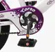 Детский двухколесный велосипед 14" дюймов Corso MAXIS MX-903 стальная рама 1 скорость. Violet and White (188427)