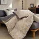 Постельное белье евро с текстурой льна и с простыню на резинке Colorful Home 20500 200х230 см