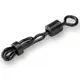 Фурнитура Carp Zoom Quick lock swivel #8 10 pcs Matte Black быстросъемный вертлюх с замком