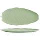 Блюдо для подачи Limited Edition Leaf Green Gold B010789 30x16.8 см зеленое