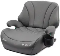 Бустер VELANO Gravo i-Size 125-150 см, ISOFIX + подстаканник, grey