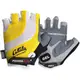 Велоперчатки PowerPlay 5034 B, White/Yellow L