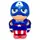 Сквиш герой MARVEL 12 см (КАПЕТАН АМЕРИКА)
