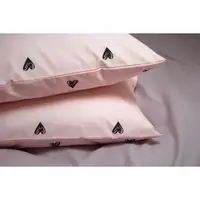Постільна білизна Lotus Home Perfect Ranforce - Love you фіолетовий сімейний