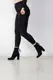Ботильоны женские Fashion Ceaser 2512 40 размер 25,5 см Черный