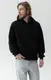 Худи однотонный мужской oversized GBI утепленный Черный р L/XL 13417-м