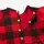 Боди-платье для девочки в клетку с крылышками и повязкой Plaid