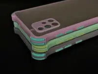 Чохол Samsung Galaxy A71 - Goospery Matte Case, Ліловий (Камера закрита)
