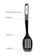Ложка кухонная Vinzer Sous-Chef VZ-50687 34х7 см