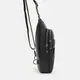 Мужской рюкзак через плечо Borsa Leather K13295bl-black