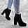 Ботильоны женские Fashion Ranalldo 2392 39 размер 25 см Черный