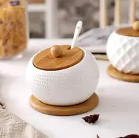 Сахарница с ложкой Squares 7994 7.5х9.5 см