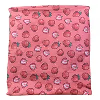 Корзина для игрушек CLR613 хлопок, водонепроницаемая пропитка, 44*34*53 см Клубнички