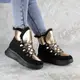 Ботинки женские зимние Fashion Taddle 2219 41 размер 25,5 см Черный