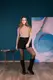 Сапоги женские зимние Fashion Cinna 3424 40 размер 25,5 см Черный