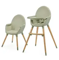 Стульчик для кормления ребенка с подносом KinderKraft Fini 2 Green / Стульчики для кормления детей