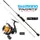 Спиннинговый набор Shimano FX 2500 FC и Favorite White Bird 2.44 m 3-12G