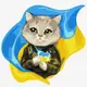 Набір для розпису по номерах. "З Україною в серці" 30х30см