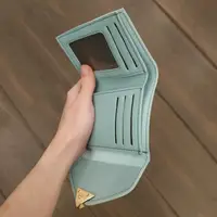 Женский голубой кошелек код 389