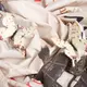 Ткань бязь ранфорс для постельного белья, хлопок, 125 гр/м2, 220 см R-463 А Paris