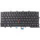 Клавиатура для ноутбука LENOVO Thinkpad X230s, X240 черный, черный фрейм