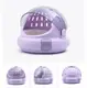 Контейнер-переноска и лежанка 2 в 1 для кошек и собак 42х36х36 CosmoPet CP-30 Фиолетовый