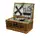 Корзина для пикника на 2 персоны 38 x 26 x 18 см LU010