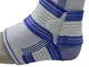 Бандажі на гомілкостоп Power System PS-6009 Ankle Support Pro Blue/White S/M  (1шт.)