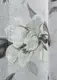 Тюль (3х2.65м.) батист, коллекция "Flora". Цвет белый с серым принтом. Код 1681т 42-1229