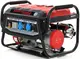 Генератор бензиновый однофазный Kraft&Dele KD136 3000W (Польша)