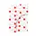 Простыня на резинке для коляски и люльки 40x80 RUBY HEARTS