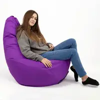 Крісло-груша Фіолетова Велика 90х130