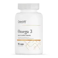 Жирные кислоты OstroVit Omega 3 Easy to Swallow, 90 капсул, СРОК 10.24