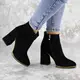 Ботинки женские Fashion Bleki 2179 40 размер 25,5 см Черный