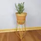 Подставка под цветы DecorArt "Трио 30" 30x15 см золотой