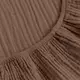 Подростковое постельное белье муслин с простыней на резинке CARAMEL CS1