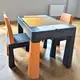 Комплект TEGGI MULTIFUN стол+2 стулья TI-011-172 graphite/mustard