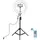 Кольцевая USB RGBW LED лампа Puluz PKT3043 10\"+ штатив 1.1 м