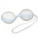 Вагинальные шарики Amor Gym Balls white-blue
