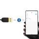 Аудио-адаптер Lesko Bluetooth 5.0 AUX 3.5 mm беспроводной передатчик