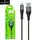 Кабель HOCO X38 Micro USB 2,4A в тканевой оплётке Чёрный