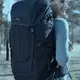 Легкий походный, туристический рюкзак с дождевиком 45L Adventuridge темно-синий