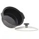 Мармит керамический Kamille KM-6425 24х21х8 см 1.5 л черный